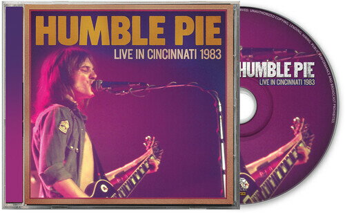 【輸入盤CD】【新品】HUMBLE PIE / LIVE IN CINCINNATI 1983【K2026/3/13発売】