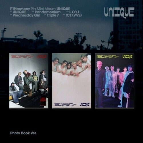 Used Items - 【輸入盤CD】【新品】P1HARMONY / UNIQUE - PHOTOBOOK VERSION【K2026/3/27発売】(ピーワン・ハーモニー)