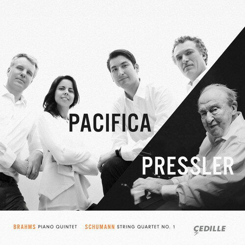 【輸入盤CD】【新品】Brahms/Schumann/Pacifica Quartet/Pressler / Brahms: Piano Quintet Op 34/Schumann【K2017/3/10発売】