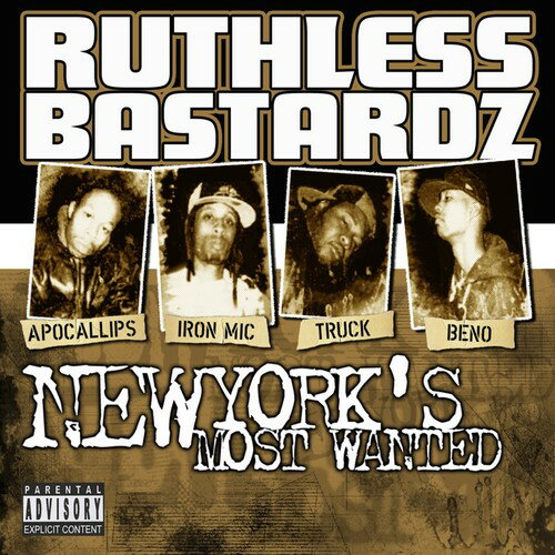 Artist Name: Z - 【輸入盤CD】【新品】Ruthless Bastardz / New York's Most Wanted