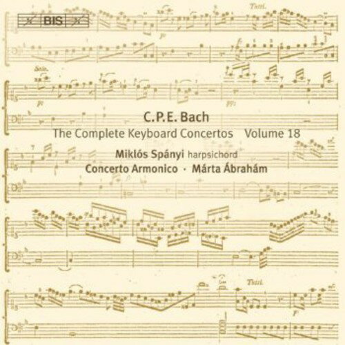Spanyi/Conncerto Armonico Budapest/Abraham / Keyboard Concertos 18
