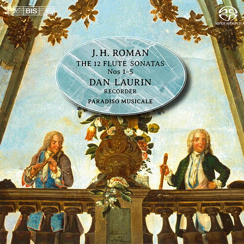 Roman/Laurin/Paradiso Musicale / 12 Flute Sonatas Nos. 1 - 5 (SACD)