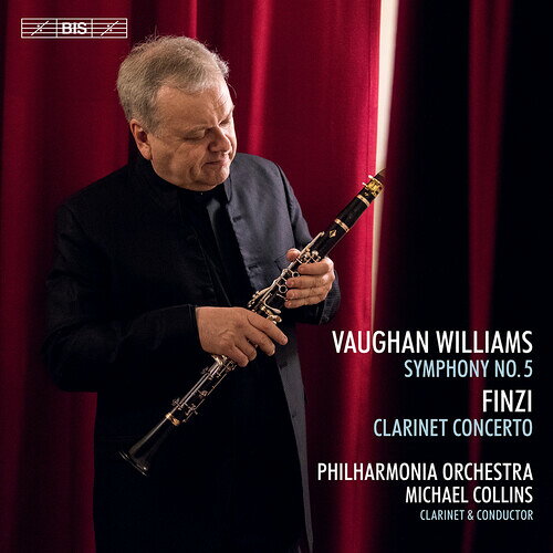 【輸入盤CD】【新品】Finzi/Collins/Philharmonia Orchestra / Symphony 5 (SACD)(ヴォーン=ウィリアムズ: 交響曲第5番&フィンジ: クラリネットと弦楽のための協奏曲)【K2020/7/3発売】 americanpie-11111838 あめりかん・ぱい パッケージ画像