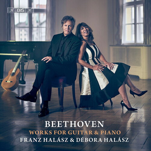 Beethoven/Halasz / Works For Guitar & Piano (SACD)(ベートーヴェン: ギターとピアノのための作品集/フランツ・ハラース、デボラ・ハラース)