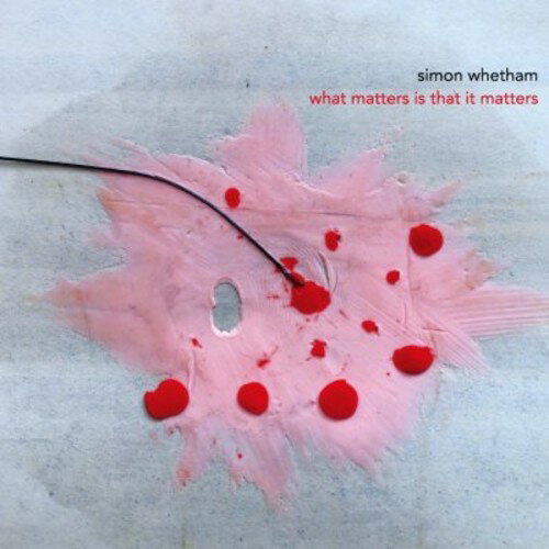 Artist Name: G - 【輸入盤CD】【新品】Simon Whetham / What Matters Is That It Matters