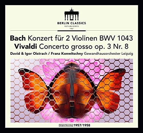 J.S. Bach/Franck/Oistrach/Konwitschny / Bach & Vivaldi: Violin Concertos 