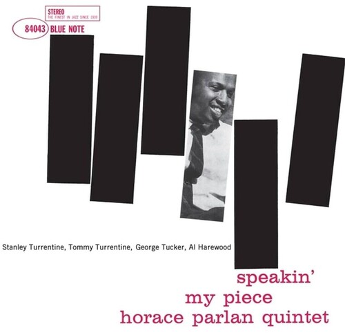 【輸入盤CD】【新品】HORACE PARLAN / SPEAKIN MY PEACE【K2025/2/21発売】