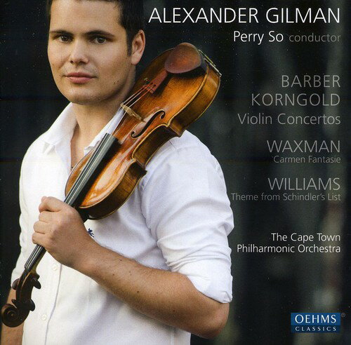 Barber/Korngold/Capetown Orch/Gilman / Violin Concertos/Carmen Fantasie