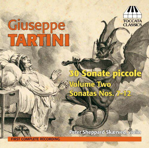 Chopin - 【輸入盤CD】【新品】Tartini/Peter Sheppard Skaerved / 30 Sonate Piccole 2 【2014/1/28発売】