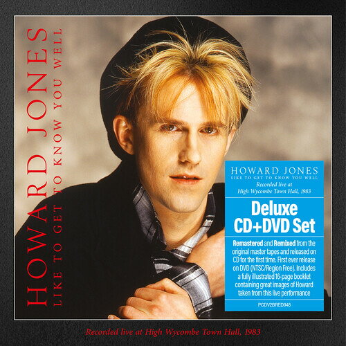 HOWARD JONES / Like To Get To Know You Well: Live At High Wycombe Town Hall 1983 (w/DVD)(ハワード・ジョーンズ)