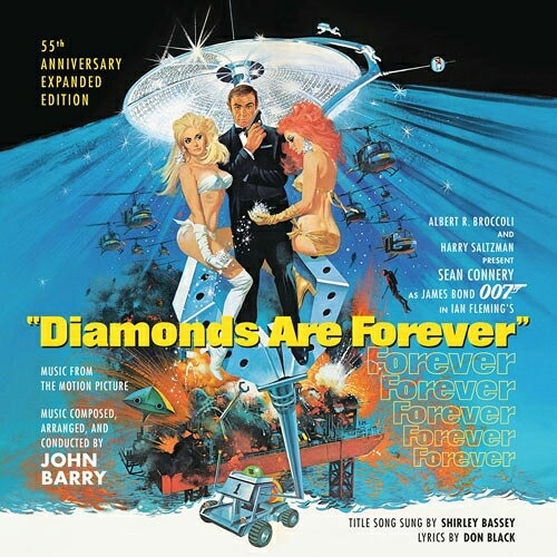 【輸入盤CD】【新品】JOHN BARRY (Soundtrack) / DIAMONDS ARE FOREVER: 55TH ANNIVERSARY (Expanded Version) (リマスター盤)【K2026/7/10発売】(ジョン・バリー)