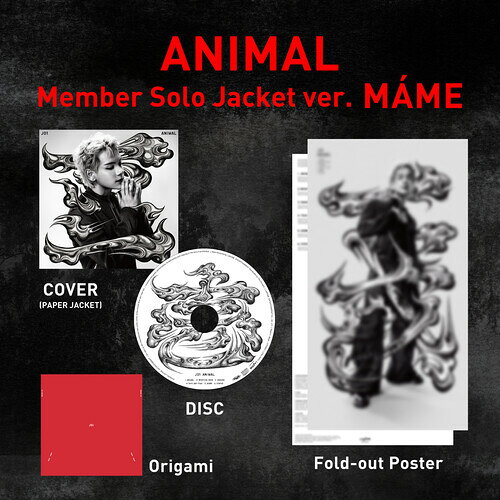 【輸入盤CD】【新品】JO1 / ANIMAL: MEMBER SOLO JACKET VER MAME【K2026/10/2発売】