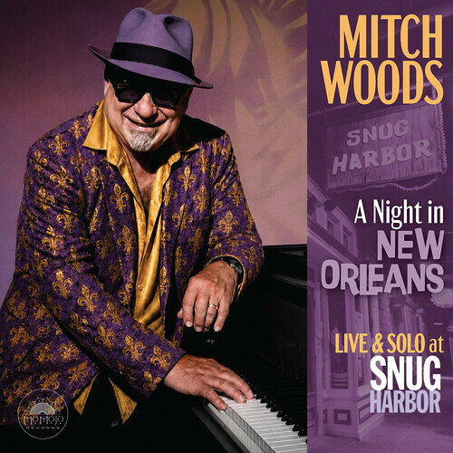 【輸入盤CD】【新品】MITCH WOODS / NIGHT IN NEW ORLEANS【K2026/9/4発売】