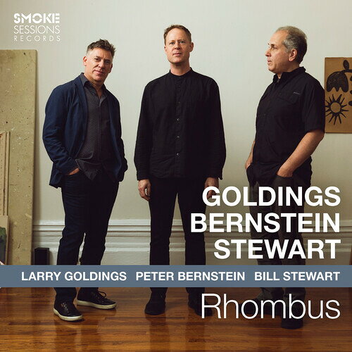 【輸入盤CD】【新品】LARRY GOLDINGS/PETER BERNSTEIN/BILL STEWART / RHOMBUS (ラリー・ゴールディングス, ピーター・バーンスタイン, ビル・スチュワート)【K2026/8/7発売】 americanpie-11613952 あめりかん・ぱい パッケージ画像