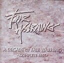 【国内盤CD】【新品】フェア・ウォーニング / ア・ディケイド・オヴ・フェア・ウォーニング(コンプリート・ベスト)