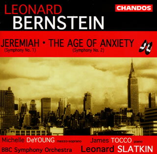 Composer: Ya Line - 【国内盤CD】【新品】バーンスタイン:「エレミヤ」 ／ 「不安の時代」他 スラットキン ／ BBCso.他