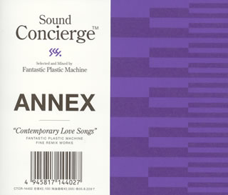 【国内盤CD】Fantastic Plastic Machine ／ Sound Concierge ANNEX“Contemporary Love Songs