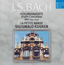 バッハの現存するヴァイオリン協奏曲、3曲を収録している。ソロも含めて13人という、当時のケーテンの宮廷楽団を踏まえた編成をとっている。バッハの意図とその響きをも忠実に再現している演奏だ。【品番】　BVCD-38076【JAN】　4988017632062【発売日】　2005年06月22日【収録内容】●J.S.バッハ:(1)ヴァイオリン協奏曲第1番イ短調BWV1041(2)ヴァイオリン協奏曲第2番ホ長調BWV1042(3)2つのヴァイオリンのための協奏曲ニ短調BWV1043【関連キーワード】シギスヴァルト・クイケン|ヨハン・セバスティアン・バッハ|ラ・プティット・バンド|シギスヴァルト・クイケン|ヨハン・セバスティアン・バッハ|ラ・プティット・バンド|J・S・バッハ・ヴァイオリン・キョウソウキョクシュウ|ヴァイオリン・キョウソウキョク・ダイ1バン・イタンチョウ・BWV1041|ヴァイオリン・キョウソウキョク・ダイ2バン・ホチョウチョウ・BWV1042|2ツノ・ヴァイオリンノタメノ・キョウソウキョク・ニタンチョウ・BWV1043