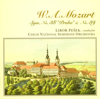 【国内盤CD】モーツァルト:交響曲第38番「プラハ」・第39番 ペシェック ／ チェコ・ナショナルso.