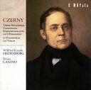 ウィーン・フィルの第1ヴァイオリン奏者として活躍するヘーデンボルクのデビュー盤は、ピアノ曲で有名なチェルニーの知られざる作品を集めた好企画。けれん味のない素直な演奏スタイルは、清々しくて好感が持てる。名手カニーノの透徹したピアニズムにも要注目。(直)【品番】　CMCD-15096〜7【JAN】　4990355003770【発売日】　2008年12月25日【収録内容】●チェルニー:［1］〈ヴァイオリンとピアノのための3つのソナチネop.390〉(1)ヴァイオリンとピアノのためのソナチネ第1番ハ長調op.390-1(2)ヴァイオリンとピアノのためのソナチネ第2番ト長調op.390-2(3)ヴァイオリンとピアノのためのソナチネ第3番ヘ長調op.390-3［2］(1)ヴァイオリンとピアノのための変奏曲ニ長調op.1(2)華麗なるポロネーズ イ長調op.314(3)スペイン人イ長調op.305【関連キーワード】ヴィルフリート・和樹・ヘーデンボルク|チェルニー|ブルーノ・カニーノ|ヴィルフリート・カズキ・ヘーデンボルク|チェルニー|ブルーノ・カニーノ|チェルニー・ヴァイオリント・ピアノノタメノ・3ツノ・ソナチネ|ヴァイオリント・ピアノノタメノ・ソナチネ・ダイ1バン・ハチョウチョウ・OP0390・1|ヴァイオリント・ピアノノタメノ・ソナチネ・ダイ2バン・トチョウチョウ・OP0390・2|ヴァイオリント・ピアノノタメノ・ソナチネ・ダイ3バン・ヘチョウチョウ・OP0390・3|ヴァイオリント・ピアノノタメノ・ヘンソウキョク・ニチョウチョウ・OP0001|カレイナル・ポロネーズ・イチョウチョウ・OP0314|スペインジン・イチョウチョウ・OP0305