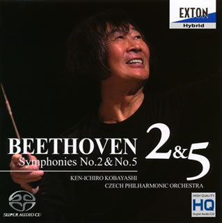 【国内盤CD】【新品】ベートーヴェン:交響曲第2番・第5番「運命」 小林研一郎 ／ チェコpo. americanpie-10337333 あめりかん・ぱい パッケージ画像