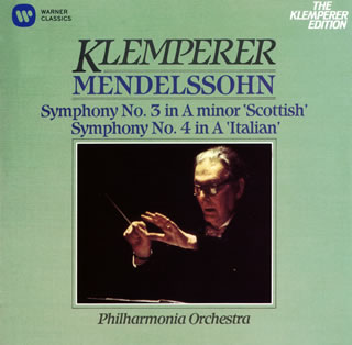 Symphony - 【国内盤CD】【新品】メンデルスゾーン:交響曲第3番「スコットランド」・第4番「イタリア」 クレンペラー ／ PO