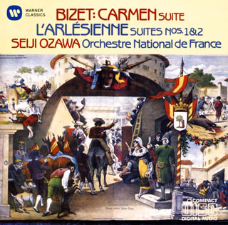 小澤征爾がフランス国立o.を率いて録音したビゼー作品集。小澤が得意としていたフランス音楽だけに、軽快なリズムと豊かな色彩感に彩られた躍動感あふれる演奏を披露。心地よい時間に浸れる一枚だ。【品番】　WPCS-23026【JAN】　4943674171590【発売日】　2014年06月18日【収録内容】●ビゼー:(2)「アルルの女」第1組曲(1)「アルルの女」第2組曲(3)「カルメン」第1組曲〜5.前奏曲/1.前奏曲/2.アラゴネーズ(第4幕への間奏曲)/3.第3幕への間奏曲(7)「カルメン」第2組曲〜2.ハバネラ/5.ジプシーの踊り【関連キーワード】小澤征爾|ジョルジュ・ビゼー|フランス国立管弦楽団|オザワセイジ|ジョルジュ・ビゼー|フランス・コクリツ・カンゲンガクダン|ビゼー・アルルノ・オンナ・ダイ1・ダイ2・クミキョク|カルメン・クミキョクヨリ|アルルノ・オンナ・ダイ2クミキョク|アルルノ・オンナ・ダイ1クミキョク|カルメン・ダイ1クミキョク・5・ゼンソウキョク|1・ゼンソウキョク|2・アラゴネーズ・ダイ4マクヘノ・カンソウキョク|3・ダイ3マクヘノ・カンソウキョク|カルメン・ダイ2クミキョク・2・ハバネラ|5・ジプシーノ・オドリ