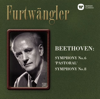 【国内盤CD】ベートーヴェン:交響曲第6番「田園」&第8番 フルトヴェングラー ／ VPO 他