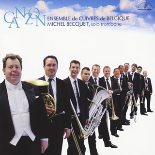 重厚さと軽やかさ、洗練された色合いと適度なワイルドさ、明るさと暗さなど、いろいろ相反する要素を絶妙に兼ね備えた感のあるアンサンブル。ベルギーを代表する奏者たちに名手ベッケを加え、ジャンルも時代もさまざまな作品を多彩に楽しませてくれる。金管ファン以外にも聴いてほしい。(教)【品番】　MM-3059【JAN】　4944099305935【発売日】　2015年09月25日【収録内容】(1)協奏曲ニ長調op.3-9〜アレグロ(ヴィヴァルディ)(2)第1旋法による8声のカンツォン(ガブリエリ)(3)葬送と勝利の大交響曲〜追悼の辞(ベルリオーズ)(4)王の狩(ブル)(5)トッカータ(フレスコバルディ)(6)ロマンス(ウェーバー)(7)カルメン組曲〜アラゴネーズ，ハバネラ，衛兵の交代(ビゼー)(8)ヴィオレンタンゴ(ピアソラ)(9)サン=ルイ島(ピアソラ)(10)ザ・チキン(パストリアス)【関連キーワード】ベルギー金管アンサンブル|ベルギー・キンカン・アンサンブル|カンツォン|キョウソウキョク・ニチョウチョウ・OP0003・9・アレグロ|ダイ1センポウニヨル・8セイノ・カンツォン|ソウソウト・ショウリノ・ダイコウキョウキョク・ツイトウノ・コトバ|オウノ・カリ|トッカータ|ロマンス|カルメン・クミキョク・アラゴネーズ・ハバネラ・エイヘイノ・コウタイ|ヴィオレン・タンゴ|サン・ルイトウ|ザ・チキン