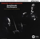 【国内盤CD】【新品】ブラームス:ヴァイオリン協奏曲 オイストラフ(VN) クレンペラー / フランス国立放送局o.