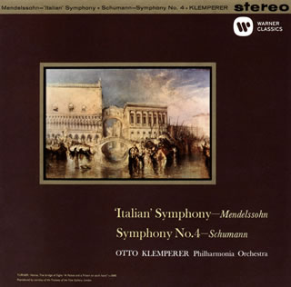 Composer: Ma Line - 【国内盤CD】【新品】メンデルスゾーン;交響曲第4番「イタリア」 ／ シューマン;交響曲第4番 クレンペラー ／ PO