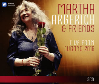 こちらの商品はネコポスでお届けできません。2002年から15回にわたって続けられてきたこのフェスティバルも、2016年をもって打ち止めとなったが、これはそのライヴである。アルゲリッチを慕う演奏家たちが集まっただけに、その演奏に彼女が参加したものもそうでないものも、素晴らしい求心力が働いていることを実感。(教)【品番】　WPCS-13674〜6【JAN】　4943674259458【発売日】　2017年10月11日【収録内容】［1］(1)夜のガスパール(ラヴェル)(2)ヴァイオリン協奏曲ニ長調op.35a B.243(ブゾーニ)(3)2台ピアノのためのソナタ ニ長調K.448(375a)(モーツァルト)(4)歌劇「はかなき人生」〜2つのスペイン舞曲(ファリャ/デュオ・ラフィット編)［2］(1)ピアノ協奏曲ト長調(ラヴェル)(2)合唱幻想曲op.80(ベートーヴェン)(3)ホルン三重奏曲変ホ長調op.40(ブラームス)［3］(1)ピアノとヴァイオリンのための，13の管楽器を伴う室内協奏曲(ベルク)(2)ヴァイオリン・ソナタ ハ短調BWV1017(J.S.バッハ)(3)牧神の午後への前奏曲(ドビュッシーによる2台ピアノ版)(ドビュッシー)(4)オンブレ・タンゴ(ニシンマン)【関連キーワード】マルタ・アルゲリッチ|ルノー・カピュソン|マルタ・アルゲリッチ|ルノー・カピュソン|ルガーノ・フェスティヴァル・ライヴ・2016|ヨルノ・ガスパール|ヴァイオリン・キョウソウキョク・ニチョウチョウ・OP0035・A・BV0243|2ダイ・ピアノノタメノ・ソナタ・ニチョウチョウ・K0448・375・A|カゲキ・ハカナキ・ジンセイ・フタツノ・スペイン・ブキョク|ピアノ・キョウソウキョク・トチョウチョウ|ガッショウ・ゲンソウキョク・OP0080|ホルン・サンジュウソウキョク・OP0040|ピアノト・ヴァイオリンノタメノ・13ノ・カンガッキヲ・トモナウ・シツナイ・キョウソウキョク|ヴァイオリン・ソナタ・ハタンチョウ・BWV1017|ボクシンノ・ゴゴヘノ・ゼンソウキョク|オンブレ・タンゴ