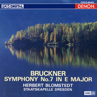 【国内盤CD】【新品】ブルックナー:交響曲第7番 ブロムシュテット ／ ドレスデン・シュターツカペレ americanpie-10984760 あめりかん・ぱい パッケージ画像