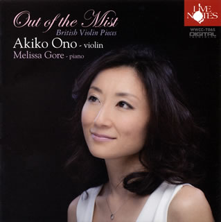 小野明子は、12歳でメニューイン音楽院に単身英国留学し、メニューインに7年間師事した。現在は、メニューイン音楽院とギルドホール音楽演劇院で後進の指導にもあたる。スコット、ブリッジ、フィンジ、ヴォーン・ウィリアムズ、エルガーら英国の作曲家の美しく牧歌的な作品を小野が優美に奏でる。(治)【品番】　WWCC-7865【JAN】　4988071011827【発売日】　2018年03月25日【収録内容】(1)タラハシー組曲op.73-4(C.スコット)(2)ヴァイオリンとピアノのための4つの小品(ブリッジ)(3)エレジーop.22(フィンジ)(4)カンツォネッタ&スケルツェット(W.ウォルトン)(5)ロマンスとパストラール(ヴォーン・ウィリアムス)(6)3つの小品op.4(エルガー)【関連キーワード】小野明子|ゴウ芽里沙|オノアキコ|ゴウメリサ|キリノ・ナカカラ・エイコク・ヴァイオリン・キョクシュウ|タラハシー・クミキョク・OP0073・4|ヴァイオリント・ピアノノタメノ・ヨッツノ・ショウヒン|エレジー・OP0022|カンツォネッタ・アンド・スケルツェット|ロマンスト・パストラール|ミッツノ・ショウヒン・OP0004