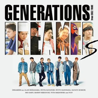 【国内盤CD】【新品】GENERATIONS from EXILE TRIBE ／ DREAMERS [CD+DVD][2枚組]