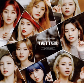 「Fanfare」に続く日本7thシングル。表題曲「BETTER」は、アップ・テンポなダンス・ビートにのせて、抑えられない"恋しさ"を歌った一曲。コロナ禍で会えないファンに向けて、切なげな表情を見せるジャケット写真も印象的だ。【品番】　WPCL-13246【JAN】　4943674322114【発売日】　2020年11月18日【収録内容】(1)BETTER(2)Scorpion(3)BETTER(Instrumental)(4)Scorpion(Instrumental)【関連キーワード】TWICE|トゥワイス|ベター|ベター|スコーピオン|ベター|スコーピオン
