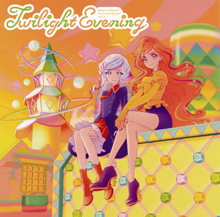 実写×アニメ×CGで構成されるTV番組『アイカツプラネット!』の挿入歌シングル第3弾。番組に出演するメインキャストからなるSTARRY PLANET☆が歌う「Twilight Evening」ほか、歌唱者の違うヴァージョン違いなどを収録。【品番】　LACM-24094【JAN】　4540774240944【発売日】　2021年05月26日【収録内容】(1)Inner Voice(るり・明咲 from STARRY PLANET☆)(2)レディ・レディ・レディ(舞桜・明咲 from STARRY PLANET☆)(3)プチプラEveryday(杏・紗良 from STARRY PLANET☆)(4)プチプラEveryday(栞・紗良 from STARRY PLANET☆)(5)ココロノトモ(舞桜・栞 from STARRY PLANET☆)(6)Inner Voice(off vocal)(7)プチプラEveryday(off vocal)(8)ココロノトモ(off vocal)【関連キーワード】STARRY PLANET☆|スターリー・プラネット|テレビ・バングミ・アイカツ・プラネット・ソウニュウカ・シングル・3・トワイライト・イヴニング|インナー・ヴォイス|レディ・レディ・レディ|プチプラ・エヴリデイ|プチプラ・エヴリデイ|ココロノ・トモ|インナー・ヴォイス|プチプラ・エヴリデイ|ココロノ・トモ