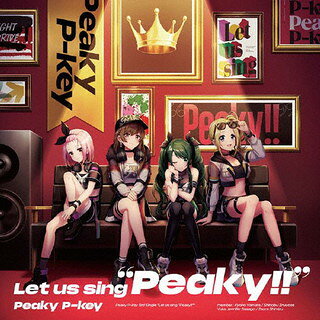 DJをテーマにしたメディアミックス・プロジェクトから飛び出した高校生ユニット、Peaky P-keyの3rdシングル。サビに向かって駆け上がるサウンドが印象的な表題曲のほか、ドラムンベースに乗せた爽快曲をカップリング。【品番】　BRMM-10443【JAN】　4562494354213【発売日】　2021年09月29日【収録内容】(1)Let us sing"Peaky!!"(2)Stormy link(3)Let us sing"Peaky!!"(instrumental)(4)Stormy link(instrumental)【関連キーワード】Peaky P-key|ピーキー・ピーキー|ディーフォーディージェー・レット・アス・シング・ピーキー|レット・アス・シング・ピーキー|ストーミー・リンク|レット・アス・シング・ピーキー|ストーミー・リンク