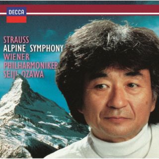 【国内盤CD】R.シュトラウス:アルプス交響曲 他 小澤征爾 ／ VPO