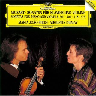 Composer: Ma Line - 【国内盤CD】【新品】モーツァルト:ヴァイオリン・ソナタ第25番・第28番・第34番・第35番 オーギュスタン・デュメイ ／ マリア・ジョアン・ピリス【K2023/5/17発売】