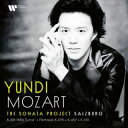【国内盤CD】【新品】モーツァルト:ソナタ・プロジェクト-ザルツブルク(第11番,第8番,幻想曲ハ短調,第14番) ユンディ【K2024/4/10発売】