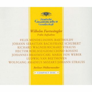 【国内盤CD】【新品】初期録音集 1929〜1937 ヴィルヘルム・フルトヴェングラー ／ ベルリン・フィルハーモニー管弦楽団[3枚組][初回出荷限定盤(初回生産限定盤 ／ フルトヴェングラー没後70周年記念)]【K2024/10/02発売】 americanpie-11508387 あめりかん・ぱい パッケージ画像