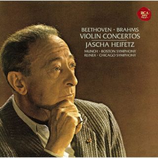 【国内盤CD】【新品】ベートーヴェン ブラームス:ヴァイオリン協奏曲 ヤッシャ ハイフェッツ ／ シャルル ミュンシュ ／ ボストン交響楽団 ／ フリッツ ライナー ／ シカゴ交響楽団【K2024/11/27発売】