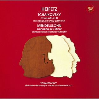 作曲家名: Ya行 - 【国内盤CD】【新品】メンデルスゾーン&チャイコフスキー:ヴァイオリン協奏曲 ヤッシャ・ハイフェッツ ／ フリッツ・ライナー ／ シカゴ交響楽団 ／ シャルル・ミュンシュ ／ ボストン交響楽団【K2024/11/27発売】