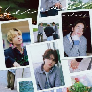 乐天商城 - 【国内盤CD】【新品】timelesz ／ because [CD+DVD][2枚組][初回出荷限定盤(初回限定盤A)]【J2024/11/20発売】