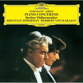 【国内盤CD】【新品】シューマン&グリーグ:ピアノ協奏曲 クリスチャン・ツィメルマン ／ ベルリン・フィルハーモニー管弦楽団 ／ ヘルベルト・フォン・カラヤン【K2025/5/14発売】 americanpie-11551890 あめりかん・ぱい パッケージ画像