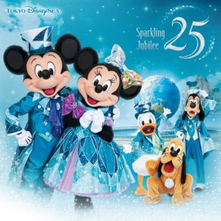 【国内盤CD】【新品】東京ディズニーシー 25周年 "スパークリング・ジュビリー" ミュージック・アルバム [デラックス][3枚組][初回出荷限定盤(完全生産限定盤 ／ デラックス ／ 東京ディズニーシー開園25周年記念 ／ 輸出不可)]【J2026/7/29発売】
