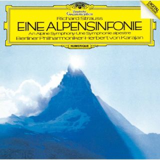 【国内盤CD】【新品】R.シュトラウス:アルプス交響曲 ヘルベルト・フォン・カラヤン ／ ベルリン・フィルハーモニー管弦楽団【K2026/9/16発売】 americanpie-11615521 あめりかん・ぱい パッケージ画像