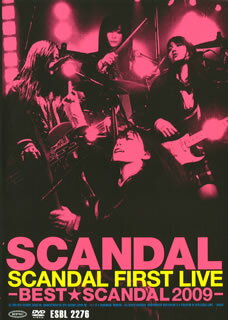 【国内盤DVD】SCANDAL ／ SCANDAL FIRST LIVE-BEST★SCANDAL 2009-