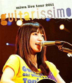 【国内盤ブルーレイ】miwa ／ miwa live tour 2011“guitarissimo